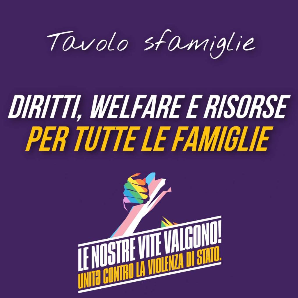 Famiglie queer: diritti e welfare per tuttə