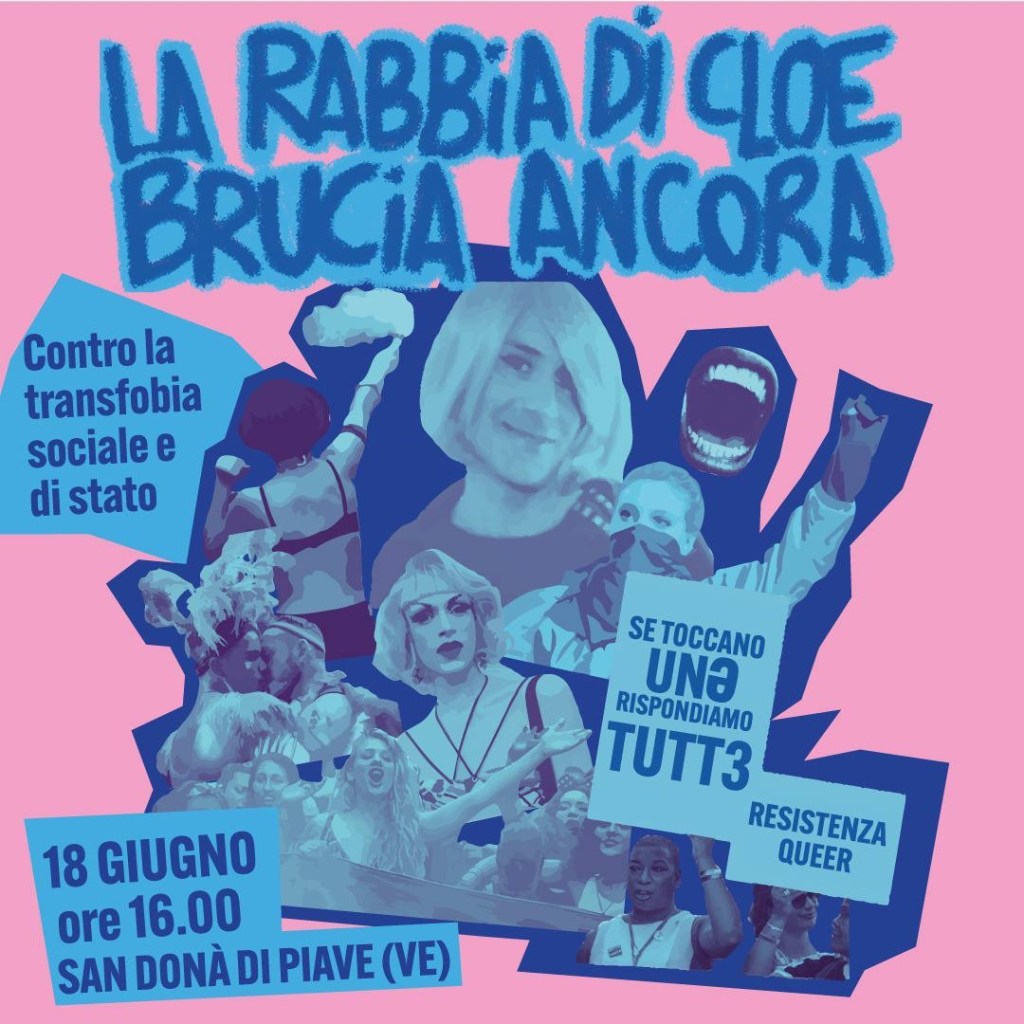 La rabbia di Cloe Brucia Ancora – 18 Giugno San Donà di&nbsp;Piave