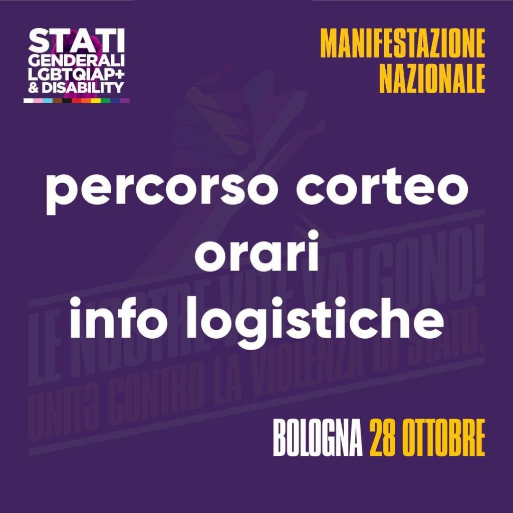 Info CORTEO SABATO 28 OTTOBRE e ASSEMBLEA&nbsp;NAZIONALE